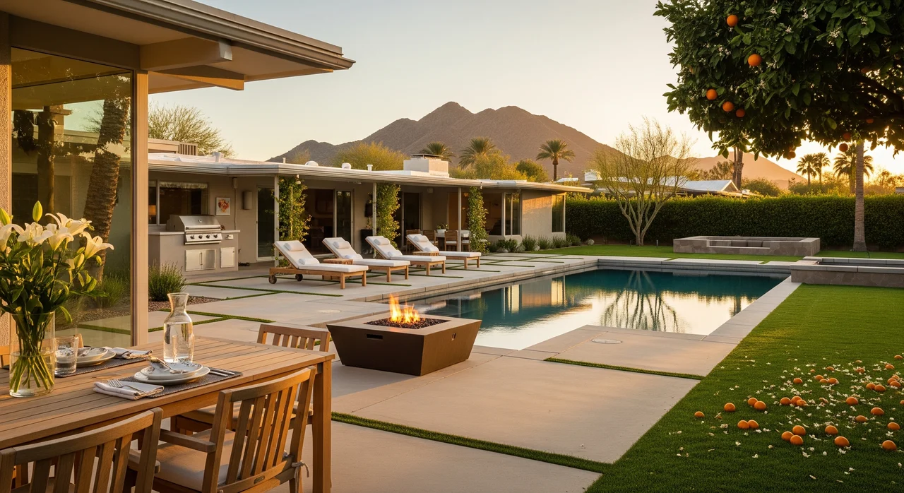 Everyday Living in Arcadia, AZ: Homes, Dining, and Outdoors