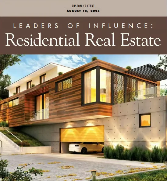LABJ: Leaders of Influence: Residential Real Estate 2025