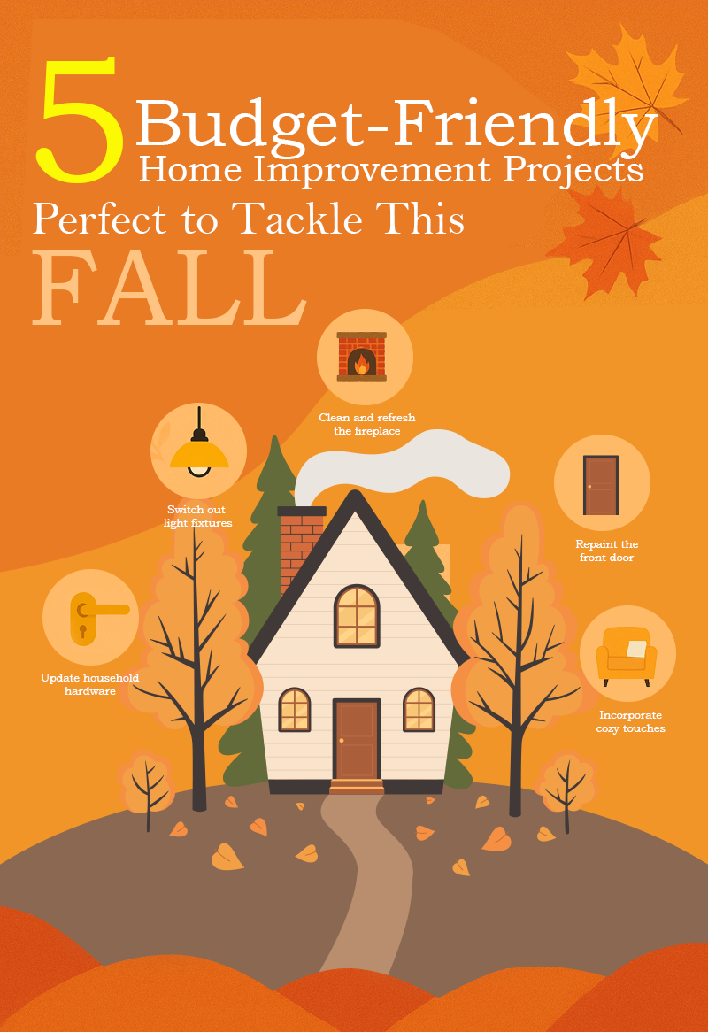 5 Budget-Friendly Home Improvement Projects Perfect to Tackle This Fall
