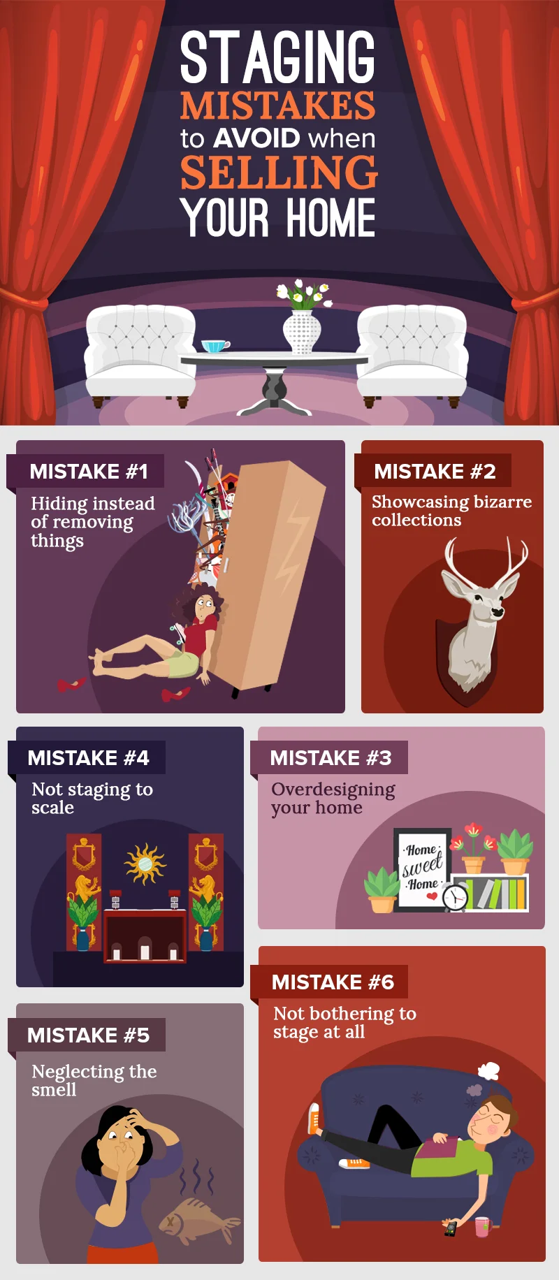 6 Staging Mistakes To Avoid When Selling Your Home