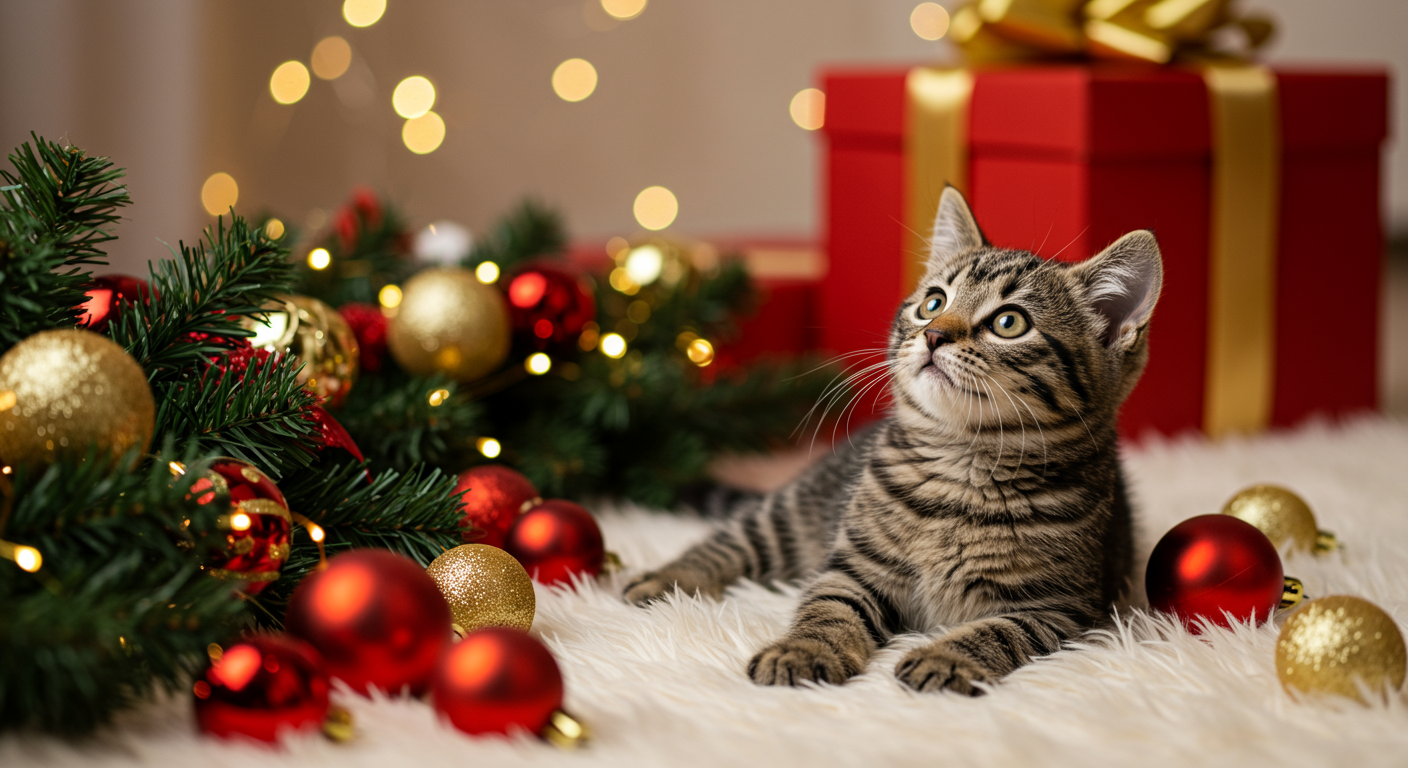 The Perfect Cat Christmas Tree | Keep Your Cat Safe