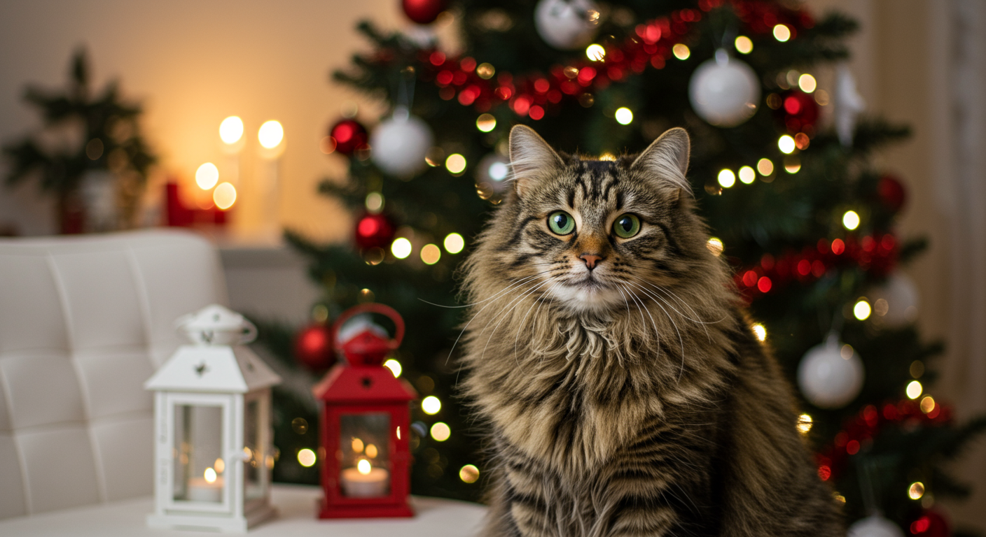 The Perfect Cat Christmas Tree | Keep Your Cat Safe