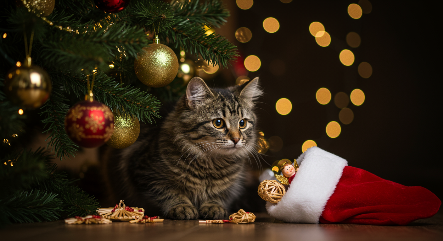 The Perfect Cat Christmas Tree | Keep Your Cat Safe